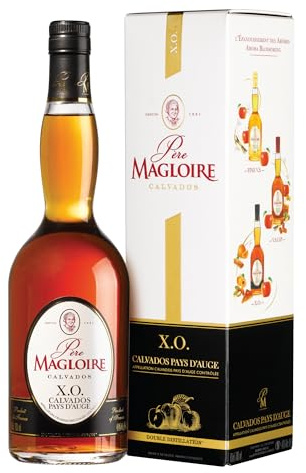 Père Magloire Calvados XO Brandy - 50cl, 40% ABV - Premium Calvados Apple Normandy - Smooth and Complex - Ideal Brandy XO Gifts for Men or Women