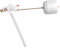 Fominaya - Grifo Flotador Cisterna Universal 3/8” - Compatible con Roca,Válvula de Llenado Inodoro, Silencioso y Antirretorno, Mecanismo Cisterna WC, Ahorro de Agua