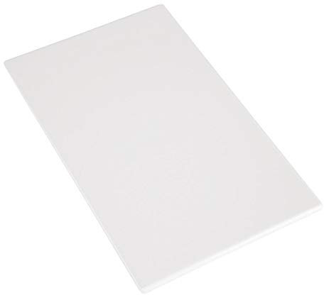 APS 84188 GN 1/4 Tablett ZERO, 26,5 x 16,2 cm, Höhe 1,5 cm, Melamin, weiß hochglanz, mit Antirutsch-Füßchen