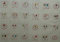 La Boîte à Broder COU061MN Bedruckte Coupons „Calendrier de L'Avent“ (Adventskalender), Leinen/Métis, naturfarben