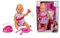Bébé fonction pipi avec couche et pot 38cm