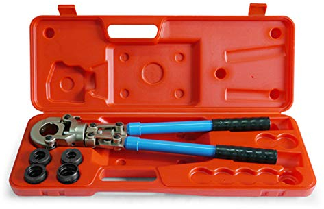 Pipetec Handpresszange TH-Profil HPZTH1632 für 16x2 20x2 26x3 32x3 Pressfittings