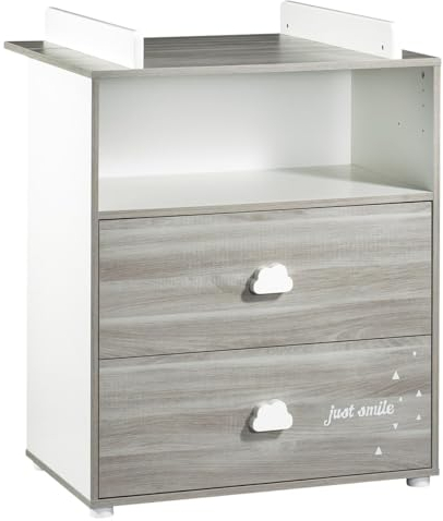 Baby Price Smile Wickelkommode Eiche Silex