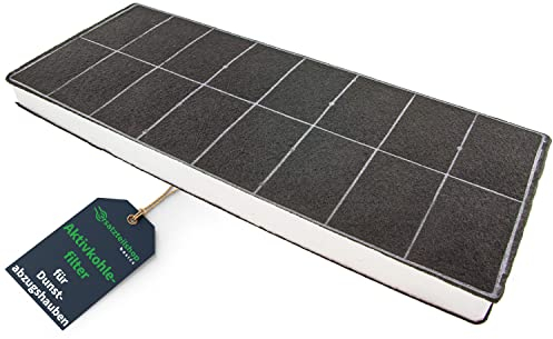 ersatzteilshop basics Premium Aktivkohlefilter Geruchsfilter für Abzugshaube - passend wie BSH 296178 Siemens LZ34501 Bosch DHZ3400/5/6 00296178