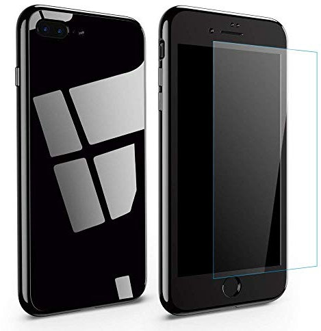 Laudtec iPhone 7 Plus/8 Plus Case, Thin Case Lightweight, for iPhone 8 Plus - Cell Phone Case for Apple iPhone 7 Plus/8 Plus - Black