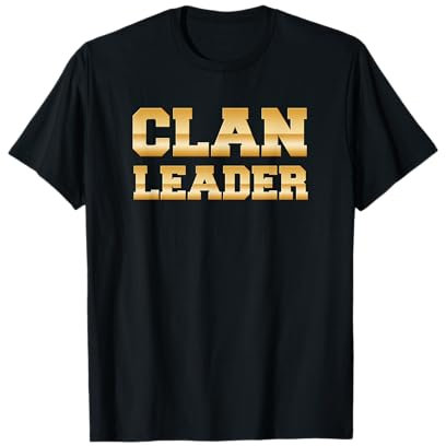 Clan Leader - CLASH auf Shirts T-Shirt