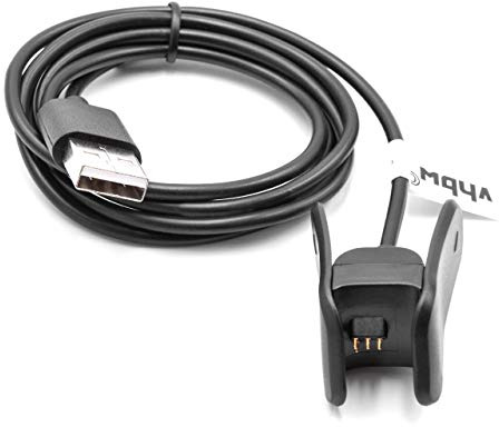 vhbw USB Ladekabel kompatibel mit Garmin Vivosmart 4