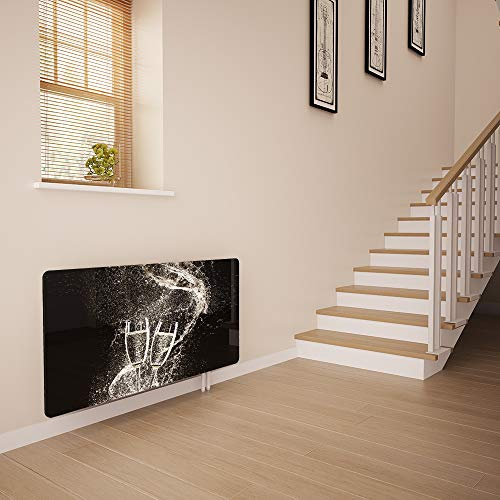 Glass Radiator Cover Printed - Champagne Toast - Made by Premier Range in 1420mm Wide x 640mm High