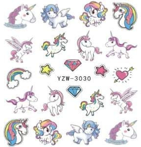 Sonailsofrench Unicorns Nail Stickers