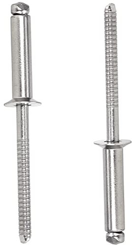 FASTON® Blindnieten mit Senkkopf 4,8x16 mm Edelstahl A2 V2A (100 Stück) DIN 7337 / ISO 15984 Niete Blindniet Dornieten Popnieten Niet Rostfrei Dichtniete