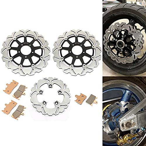 TARAZON GSXR 1000 2001 2002 Bremsscheiben Beläge Vorne hinten für Suzuki