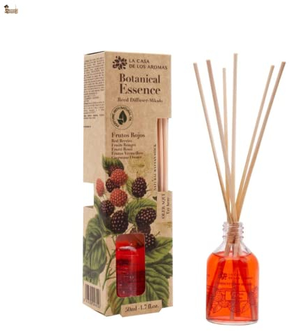 BricoLoco.com. Ambientador Mikado botánica frutos rojos 50ml. Más cómodo y seguro que las velas. Ambientador hogar, casa, habitación. Aroma dulce (6)
