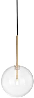 Ideal Lux EQUINOXE 15cm Globe Pendelleuchte Messing