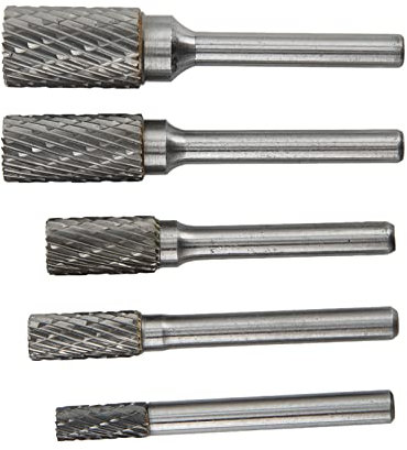 Yctze Double Cut Carbure Burrs Set de Limes Rotatives 6mm Shan Fraises de CoupeRotary Burr File Tool Rotary Burr File pour Meuler les Limes Rotatives Carbide Burrs Se