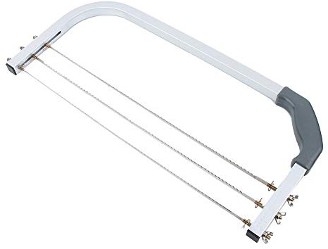 Cake Cut Saw, 3 Blades Adjustable Wire Cake Leveler Professional Stainless Steel Cake Cookie Cutter Wire Cake Cutter Baking Tools