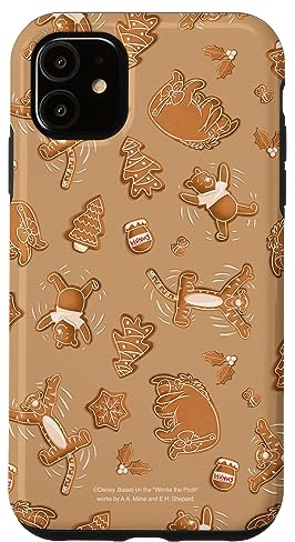 Disney Winnie Puuh I-Aah & Tigger Lebkuchen Weihnachten Hülle für iPhone 11