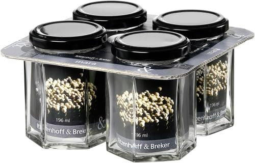 Ritzenhoff & Breker Vorratsglas Mara Größe 4er Set Vorratsglas 196 ml Mara