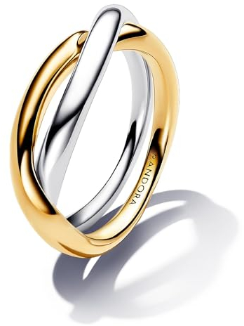 PANDORA Sterling silver and 14k gold-plated unique metal blend 163262C00