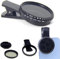 GAENZA Sonnenfinsternis Kamera Objektivfilter, Sonnenfinsternis Telefonfilter, Sonnenfilter Für Smartphone, Universeller Sonnenfinsternis-Telefonkamerafilter Mit Clip,1pcs