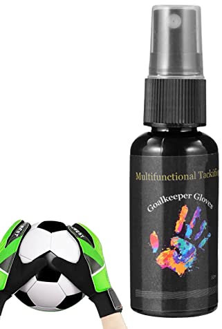 Shurzzesj Glove Glue, Torwarthandschuh-Gripbooster, Torwarthandschuh Grip Spray, Antislip Sticky Spray Für Handschuhe, Football Grip Spray Für Torwarthandschuhe, Torwart Trainingsgeräte Zubehör, 30ml