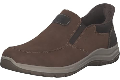 Rieker 03655-24 Herren Slipper Leder/Synthetik braun braun
