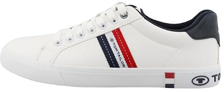 Tom Tailor Herren 9580180002 Sneaker, White, 43 EU