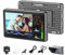 VILTROX DC-X2 2000Nits Video Field Monitor, 6 Inch Touchscreen 4K HDMI On Camera Monitor, Full HD 1920x1080 Video Monitoring 3D Lut, RGB Parade, Focus Peaking, with Sunshade Hood Battery