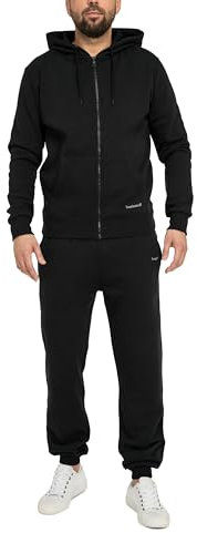 Basisstoff Laufkumpel Herren Jogging Anzug Schwarz Gr. XL