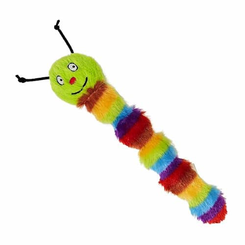 Nobby Plüsch Knisterraupe, mit Catnip 24 cm