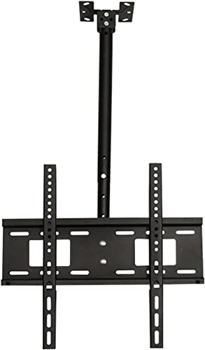 Soporte de techo para TV de 23 y 50 pulgadas, altura ajustable, soporta hasta 88 libras, soporte de TV incluido