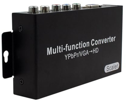 KAHDGSS YpbPr/VGA Zu HDTV 1080P Adapter Der Ihr Seherlebnis Auf Modernen Displays Verbessert. Effizienter Laptop Display Adapter