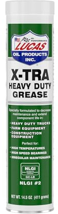 Lucas Oil 14.5 Ounce 10301 Heavy Duty Grease, 14.5 oz,Green
