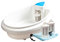 Hydrosana Bain de massage pour les pieds avec 3 bobines Blanc