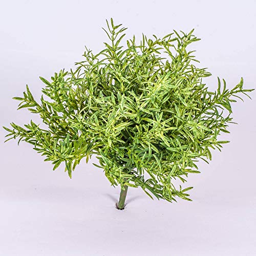 artplants.de Pousse de romarin Artificiel sur Piquet, 20cm - Herbe aromatique déco