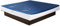 Premium Comfort Wasserkern Wasserbettmatratze für RWM AQUA CLASSIC - eine Seite für Bettgröße 180x210 cm Dual - schräger Softrahmen: innen keilförmig - Höhe innen: 20-23 cm - Beruhigungsstufe 50% / F3