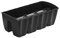 NEW PLASTIC BALCONY GRAPHITE CROWN POT FLOWER PLANTER RAILING 58CM (CRO60)
