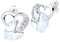 Elli Ohrringe Damen Ohrstecker Herz Liebe mit Kristallen in 925 Sterling Silber