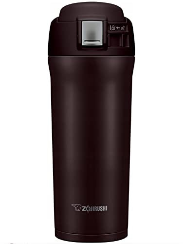 ZOJIRUSHI SM-YAF48 Bouteille Isotherme en Acier Inoxydable 480 ML 480 ML Noir