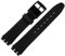 MARBURGER Uhrenarmband 17mm Kunststoff kompatibel mit Swatch Spezialanstoß - Montage Set 9631810000520