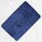 Catherine Lansfield Armoni Bath Mat and Pedestal Set Navy