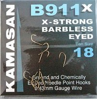 Kamasan B911-X Eyed Size10 10x20pk Size 10