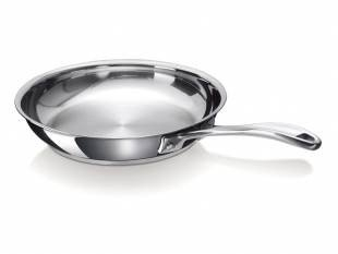 Beka - Chef - Poele lisse non revetue - Inox - 26cm