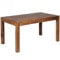 FineBuy Esszimmertisch Sheesham Massivholz Esstisch Zeitlos, Küchentisch Rechteckig, Holztisch Esszimmer Schlicht, Großer Speisetisch Holz
