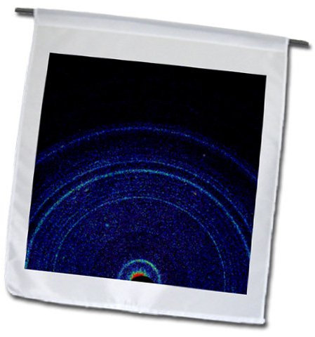 3dRose FL_196313_1 Kunstdruck NASA First X Ray of Mars von Curiosity Garden Flagge, 30,5 x 45,7 cm