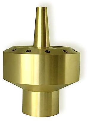 Ottone colonna giardino quadrato Fireworks stagno fontana ugello spruzzatore spray testa SSH327