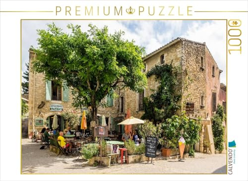 CALVENDO Puzzle Provence - Oppède lex Vieux 1000 Teile Puzzle quer | Lege-Größe cm Foto-Puzzle für glückliche Stunden