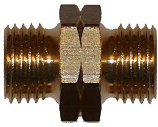 Raccord pour tuyau de gaz 1/4 ou 3/8 gauche et droite - Raccord de tuyau (2 x 1/4 gauche)