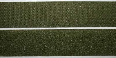 Jajasio Klettband selbstklebend Extra Stark, 20 mm, olivgrün #09 3 Meter, selbstklebendes Klettband