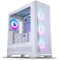 Phanteks Eclipse G400A Mid-Tower PC Case – DRGB, Tempered Glass Panel, High Airflow Design, Tool-Free Installation, Matte White