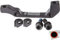SHIMANO Scheibenbremsadapter PM auf is-Gabel Vorn PM is 180mm+Schrauben+Draht